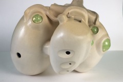 quadruple Huaca ocarina
